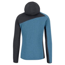 Тёплая кофта Karpos Averau Full-Zip Hoodie Fleece Ниагара/Вулкан